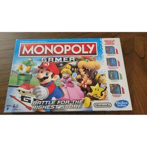 2018 Monopoly Gamer Edition‎ Board Game Super Mario Bros NINTENDO